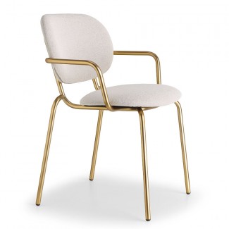 Крісло Si-Si Bold 2518 Matt Gold Linen