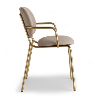 Крісло Si-Si Bold 2518 Matt Gold Beige