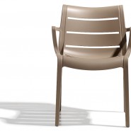Каталог фото | Крісло Sunset 2329 Tortora (232915) - Вуличні крісла для кафе S•CAB | Вілла Ванілла