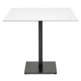 Cтіл Tiffany 80x80 Black White від виробника S•CAB, артикул (5182VN-5292-99-10)|Завнішній вигляд|Офіційний імпортер ➜ Вілла Ванілла