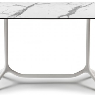 Обідній стіл 160x80 Tripé Double 5007 White Marble