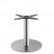 Каталог фото | База для столу Tiffany 5177IS H40 Satin Stainless Steel (5177IS) - Бази для столів S•CAB | Вілла Ванілла