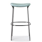 Барний табурет Trick Pop 2538 h77 Glossy Nickel Light Blue від виробника S•CAB, артикул (2538NL-V5-A8)|Світлини товарів|Офіційний імпортер ➜ Вілла Ванілла