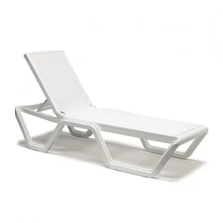 Шезлонг Vela Bianco