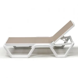 Шезлонг Vela Bianco Dove Grey Шезлонг Vela Bianco Dove Grey