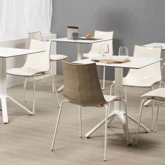 Стілець Zebra 2272 Bicolore Bianco Dove Grey
