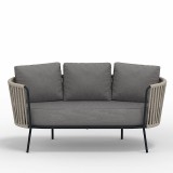 Двомісний диван Daisy Rope Ancient Grey Limestone (DE634I.AG.LIMS) від Vermobil |Переглянути розділ: Дивани для тераси Двомісний диван Daisy Rope Ancient Grey Limestone (DE634I.AG.LIMS) від Vermobil | Детальний огляд | Villa Vanilla