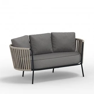 Двомісний диван Daisy Rope Ancient Grey Limestone