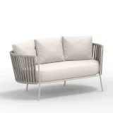 Двомісний диван Daisy Rope Ivory White Pergamino (DE634I.BS.PERS) від Vermobil | Детальний огляд | Villa Vanilla