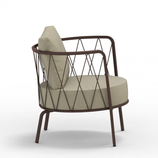 Лаунж крісло Daisy Bronze (DE600.BRO.FOS) від Vermobil | Детальний огляд | Villa Vanilla