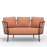 Двомісний диван Daisy Terracotta Copper (DE630.TC.COPS) від Vermobil |Переглянути розділ: Дивани для тераси Двомісний диван Daisy Terracotta Copper (DE630.TC.COPS) від Vermobil | Детальний огляд | Villa Vanilla