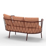 Двомісний диван Daisy Terracotta Copper (DE630.TC.COPS) від Vermobil |Переглянути розділ: Дивани для тераси Двомісний диван Daisy Terracotta Copper (DE630.TC.COPS) від Vermobil | Детальний огляд | Villa Vanilla
