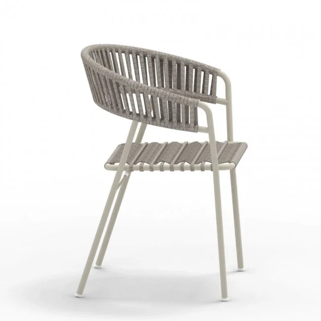 Крісло Key West Grey Ivory-White (KW300.BS.FA) від Vermobil | Детальний огляд | Villa Vanilla