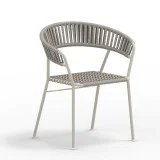 Крісло Key West Grey Ivory-White (KW300.BS.FA) від Vermobil | Детальний огляд | Villa Vanilla