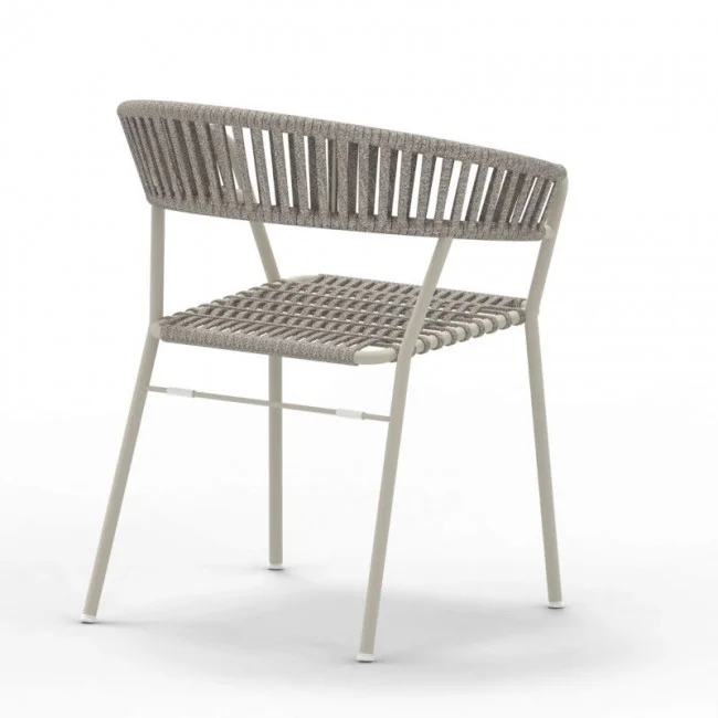 Крісло Key West Grey Ivory-White (KW300.BS.FA) від Vermobil | Детальний огляд | Villa Vanilla