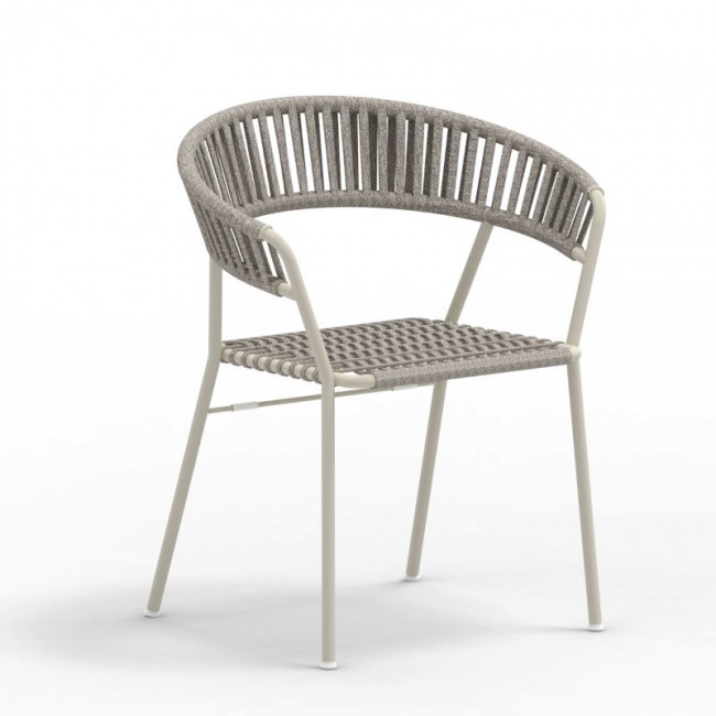 Крісло Key West Grey Ivory-White (KW300.BS.FA) від Vermobil | Детальний огляд | Villa Vanilla