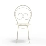 Стілець Mimmo Rondo Ivory White (SP102.BS) від Vermobil |Переглянути розділ: Вуличні стільці для кафе Стілець Mimmo Rondo Ivory White (SP102.BS) від Vermobil | Детальний огляд | Villa Vanilla
