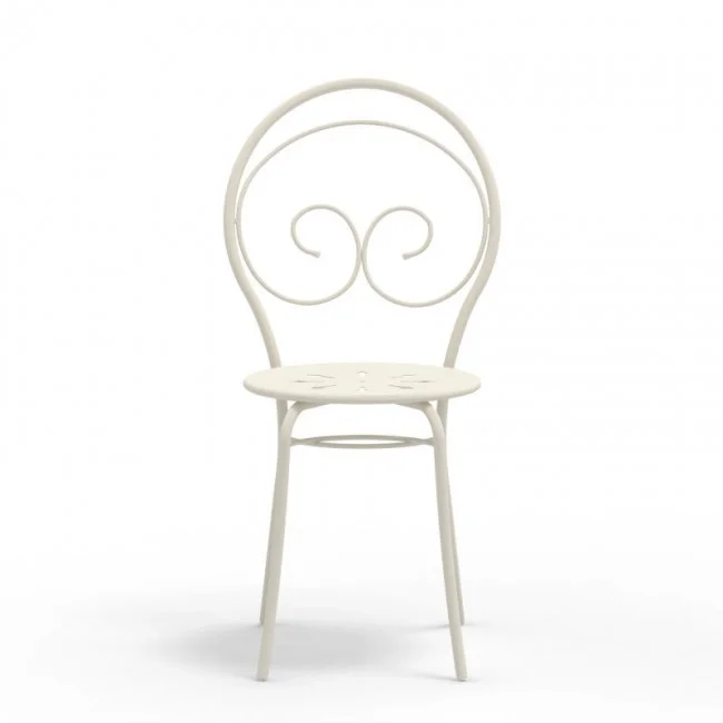 Стілець Mimmo Rondo Ivory White (SP102.BS) від Vermobil |Переглянути розділ: Вуличні стільці для кафе Стілець Mimmo Rondo Ivory White (SP102.BS) від Vermobil | Детальний огляд | Villa Vanilla