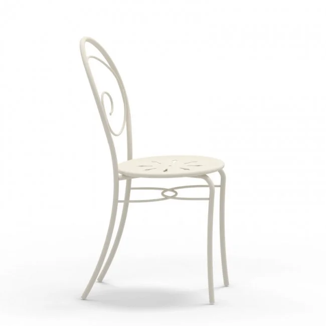 Стілець Mimmo Rondo Ivory White (SP102.BS) від Vermobil |Переглянути розділ: Вуличні стільці для кафе Стілець Mimmo Rondo Ivory White (SP102.BS) від Vermobil | Детальний огляд | Villa Vanilla