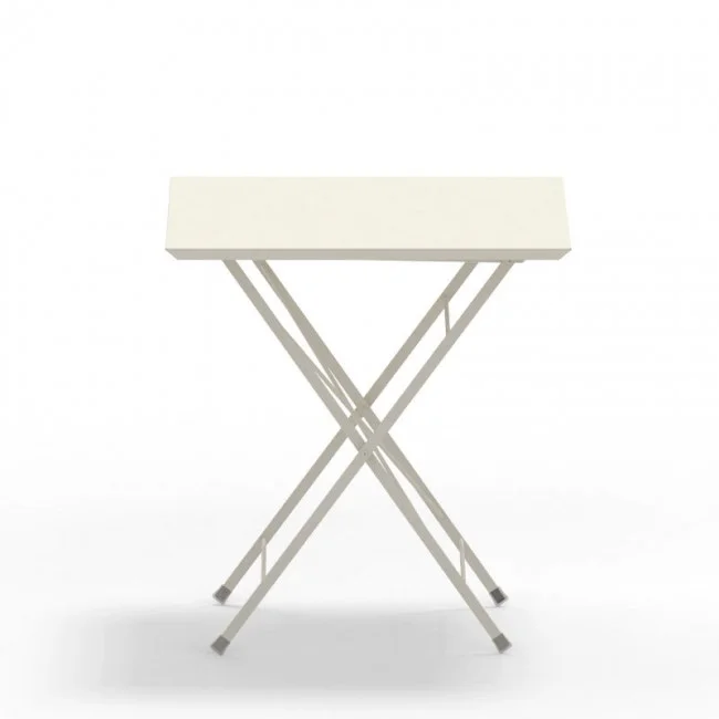 Складаний стіл Step 70x70 Ivory White (ST7070.BS) від Vermobil | Вигляд у просторі | Villa Vanilla