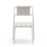 Стілець Verdea Rope Ivory (VD104.BS) від Vermobil |Переглянути розділ: Вуличні стільці для кафе Стілець Verdea Rope Ivory (VD104.BS) від Vermobil | Детальний огляд | Villa Vanilla