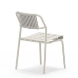 Стілець Verdea Rope Ivory (VD104.BS) від Vermobil |Переглянути розділ: Вуличні стільці для кафе Стілець Verdea Rope Ivory (VD104.BS) від Vermobil | Детальний огляд | Villa Vanilla