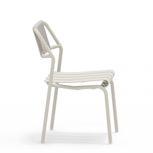 Стілець Verdea Rope Ivory (VD104.BS) від Vermobil |Переглянути розділ: Вуличні стільці для кафе Стілець Verdea Rope Ivory (VD104.BS) від Vermobil | Детальний огляд | Villa Vanilla